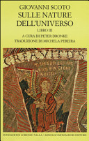 Copertina  Sulle nature dell'universo ; (Periphyseon) - Vol. 3. (libro 3.)