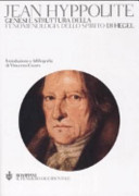 Copertina  Genesi e struttura della \\Fenomenologia dello Spirito\\ di Hegel