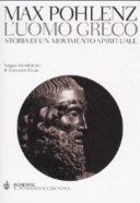 Copertina  L' uomo greco ; Storia di un movimento spirituale