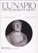 Copertina  Vite di filosofi e sofisti ; testo greco a fronte
